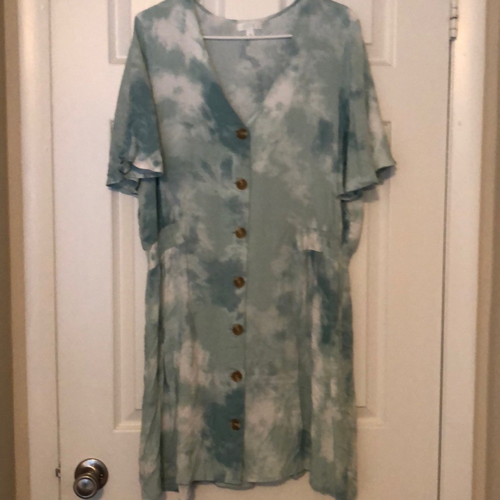 Tie dye dress